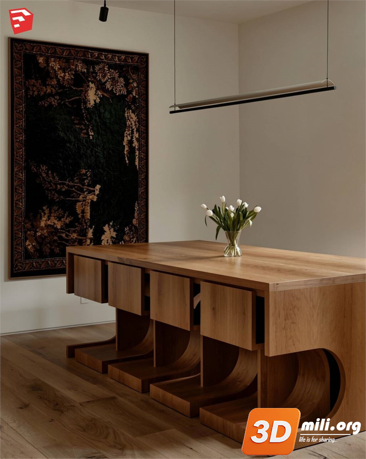 Kitchen island Skp Files